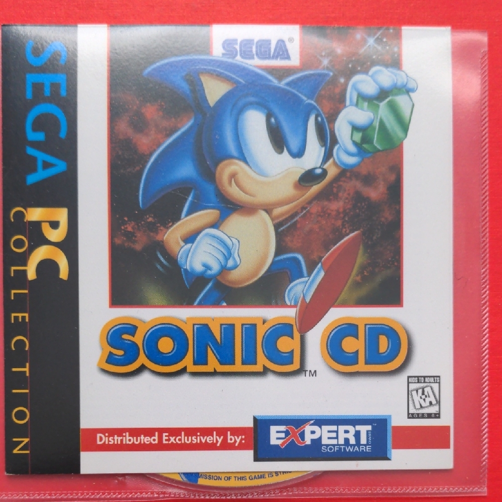 SEGA Sonic CD PC Game - Blue